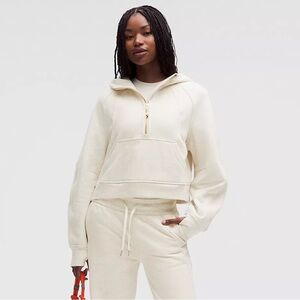 Lululemon Scuba Half Zip Oversized Oatmeal Hoodie